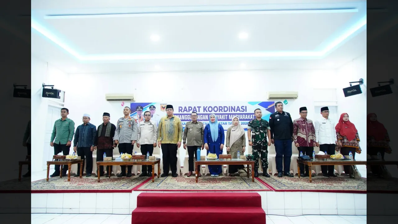 Rakor menyatukan komitmen Tanah Datar perangi Pekat dan LGBT